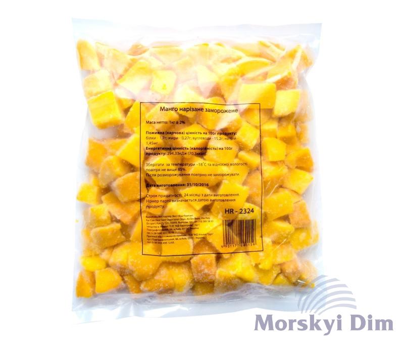 Манго шматочки заморожене, JS, 1кг