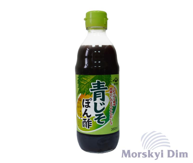 Соус соєвий з цитрусом та шисо Aojiso Ponzu (понзу), YAMASA, 360мл