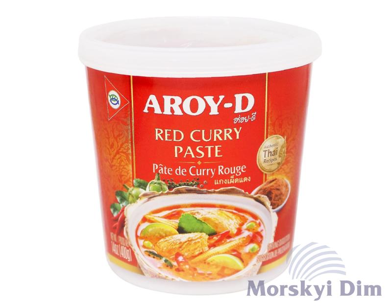 Паста каррі червона, AROY-D, 400г