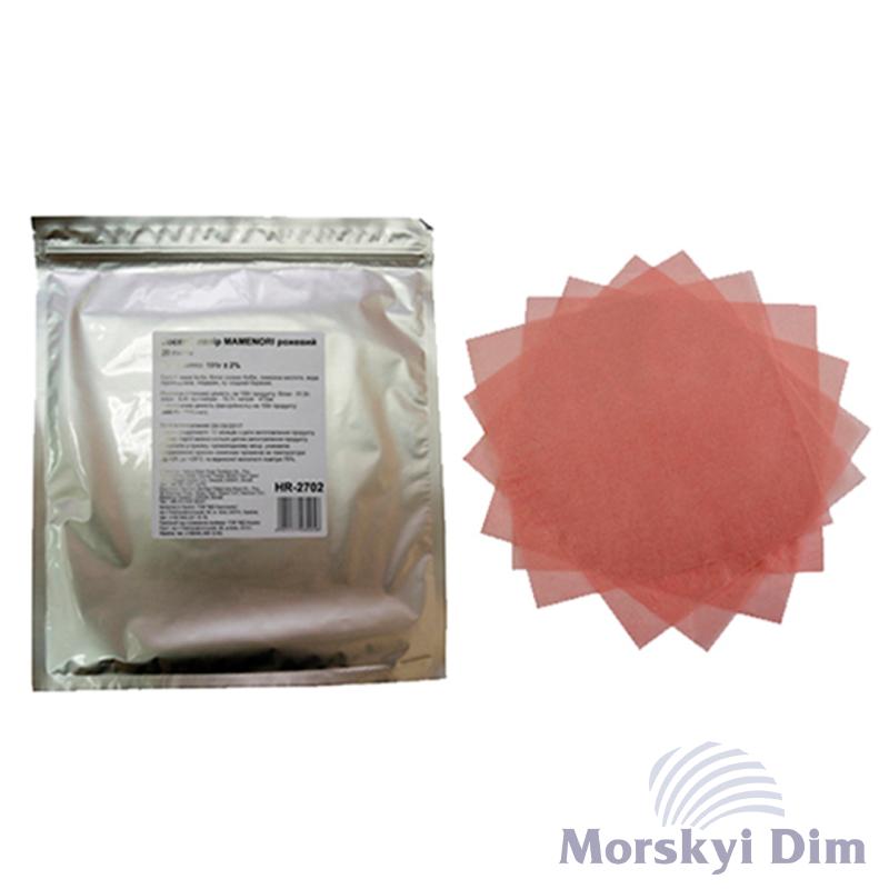 Соєвий папір MAMENORI (маменорі) Рожева 20 аркушів, JS, 80г