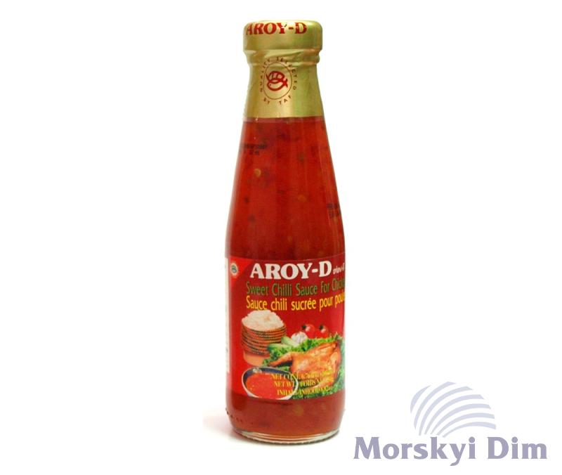 Соус солодкий чилі для курки, AROY-D, 250г