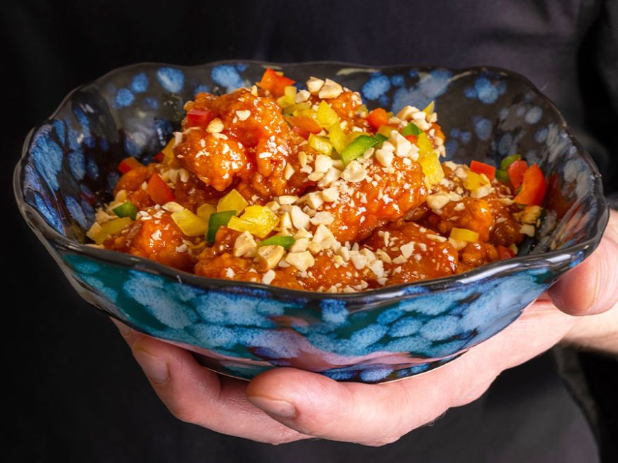 Курка в кисло-солодкому соусі