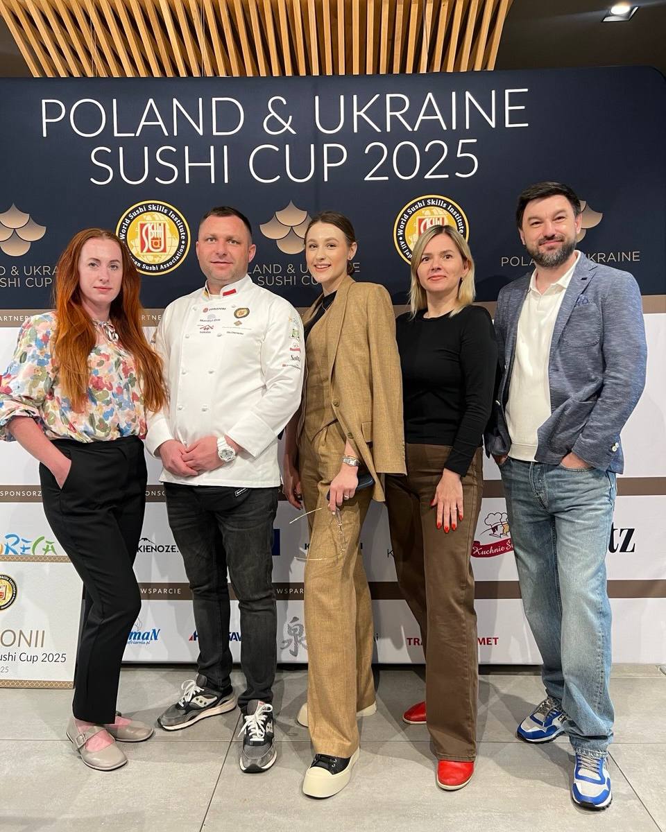 Команда Морського Дому на Poland & Ukraine Sushi Cup 2025