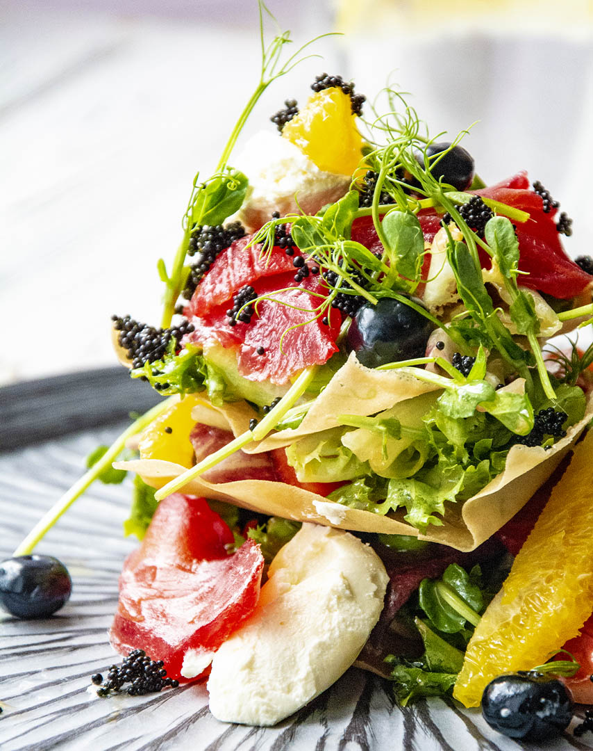 Сучасна ф'южн азійська кухня. Інгредієнти від Морського Дому